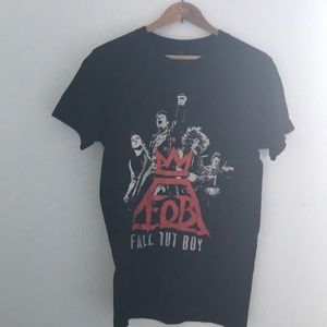 Fall Out Boy concert band tee